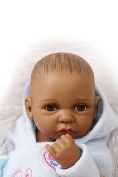 Roztomilý model premie novorodenca malé 12inch 25 CM mäkké silikónové vinylové bábiky kúpanie hračky naozaj mäkké jemný dotyk pre dieťa