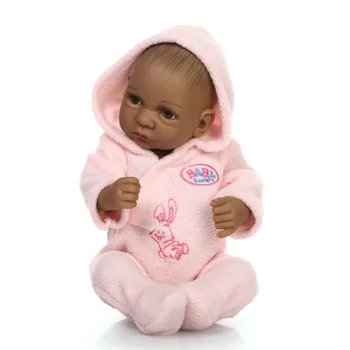 Roztomilý model premie novorodenca malé 12inch 25 CM mäkké silikónové vinylové bábiky kúpanie hračky naozaj mäkké jemný dotyk pre dieťa