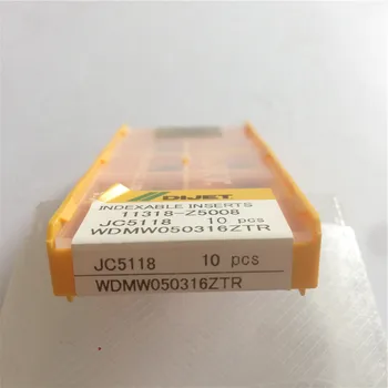 RPMW1003MO JC5118 DIJET Pôvodné karbidu vložka s najlepšou kvalitou 10pcs/veľa doprava zadarmo