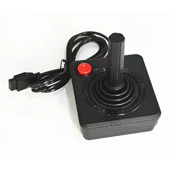 Ruitroliker Retro Classic Ovládač Radiča Gamepad pre Konzolu Atari 2600 na Systém Čierna