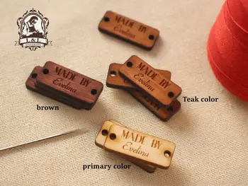 Ručne vyrábané s láskou štítky, Drevené štítky, personalizované značky, zrastov štítky, Vlastné Meno, Ručné, Vlastné Dizajn (WD1423)