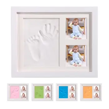 Ručné & Stopu Tvorcovia Novorodenca Handprint Stopu Pad Bezpečné, Čisté Non-Jedovaté Čistý Dotyk Atrament Pad Photo Frame Handprint Bahna