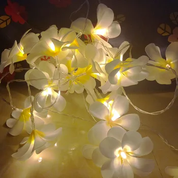 Ručné kvetinový veniec s led svetlom pre svadobné udalosti, dekorácie,vázy kvet svetlo DIY dohoda,Detský domov izba nočné svetlo