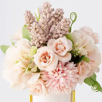 Ručné Romantický Umelé Kvety, Kvety s Bobuľami Simulácia Kytice