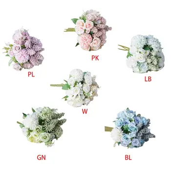 Ručné Romantický Umelé Kvety, Kvety s Bobuľami Simulácia Kytice