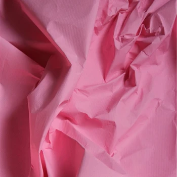 Ružová Tyvek Soft Umývanie Dýchať Trhanie Papiera Odolný Vodotesný DIY Tašky Kabát Peňaženky Dekor Oblečenie Dizajnér Textílie 50*100 cm