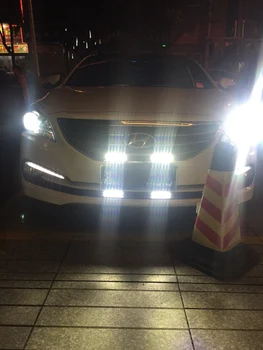 RÁDIOFREKVENČNÉ Diaľkové Ovládanie, Led flash light Auto blikanie DRL Denné Výstražné svetlo Núdzového Polícia svetlo jazdy hmlové svietidlo