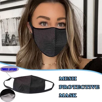 Rýchle Dodanie! Tri Vrstvy Špeciálne Tkané Textílie Maska Umývateľný Opakovane Masky, Masky Anti-fog stereo maska Respirátor Mascarillas