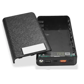Rýchle Nabíjanie Verzia 8x18650 Power Bank Prípade Dual USB Mobilný Telefón Nabíjať, QC 3.0 PD DIY Shell 18650 batérie, Držiak na Nabíjanie Box