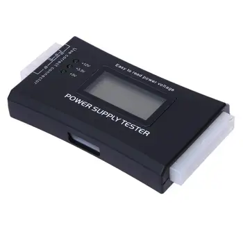 Rýchly Test Digitálny LCD Power Bank Dodanie Tester Počítač 20/24 Pin Napájanie Tester Podporu 4/8/24/ATX 20 Pin Rozhranie