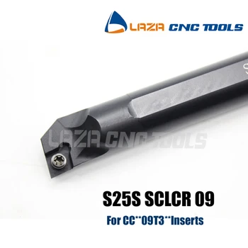S25S-SCLCR09,S25S-SCLCL09 Vnútorného Otočením Držiaka,SCLCR SCLCL CNC Otočných Nudné Bar,95 D Sústruh stroj, nástroj pre CCMT/CCGT09T3