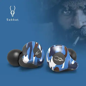 Sabbat E12 Ultra Wireless Bluetooth 5.0 Slúchadlá APTX 3D Stereo Lossless AUDIO Music Headset Mini In-ear Slúchadiel do uší Potlačením Hluku