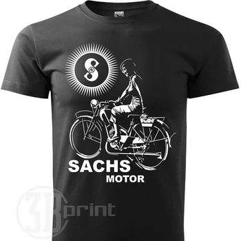 Sachs Motorových Motorrad T-Shirt Sachs Fanúšikov Motorrad