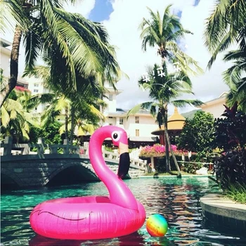 Sainteve 1pc Nafukovacie Plávanie Krúžok Flamingo Štýl Boja Pre Dospelých Žien Gonfiabili Mare Bazén Float Príslušenstvo надувной круг