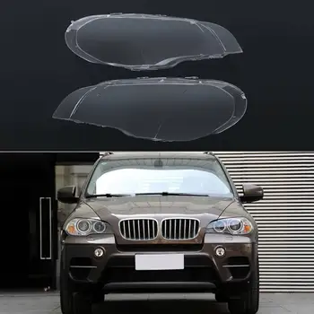 Samger 2 ks Reflektor Objektív Svetlometov Kryt Objektívu Auto predné svetlo Na BMW X5 E70 na roky 2007-2013 Vľavo + Vpravo