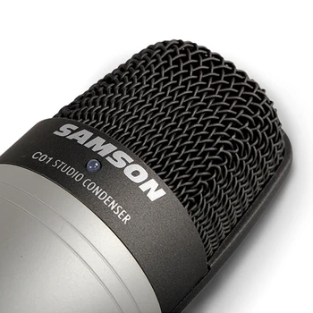 SAMSON SR950 s C01 kondenzátorových mikrofónov Profesionálny Štúdiový Referenčný Monitor Slúchadlá Dynamická Uzavreté Slúchadlá