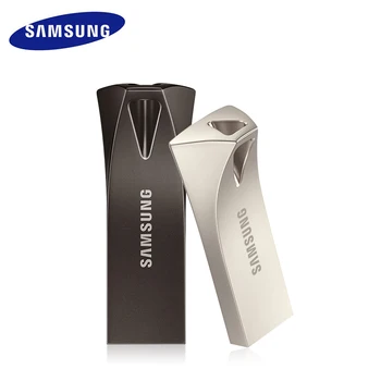 SAMSUNG BAR PLUS USB Flash Disk 128 GB 64 GB 32 GB usb 3.1 Pen Drive U Diskov Držať Kľúč USB Flashdisk kl 'úč memria kl' úč