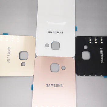 Samsung Galaxy A5 2016 A510 A510F Originálne Zadný Kryt Batérie Prípade 3D Sklo Zadné Bývanie Náhradný Kryt pre Samsung A5 2016