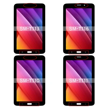 Samsung Galaxy Tab 3 SM-T110 SM-T111 SM-T113 SM-T116 SM-T114 LCD Displej Dotykový Displej T110 T111 T113 T116 T114 Montáž
