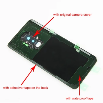 Samsung Originálne Zadný kryt Batérie Sklenený Kryt Pre Samsung Galaxy S9 SM-G9600 S9+ S9 Plus S9Plus G9650 Zadné Bývanie Zadný Kryt