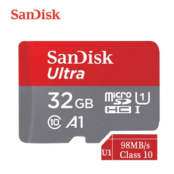 Sandisk 16GB 32GB micro sd kartu 64GB 128GB cartao memoria de 200GB 256 GB pamäťovú kartu class10 400GB tf karta s adaptérom