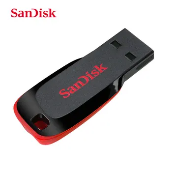 SanDisk USB Flash Disk 128 GB Mini Pen Drive 64 GB kl ' úč 32GB USB 2.0 Flash 16GB Memory stick 8 GB USB disk