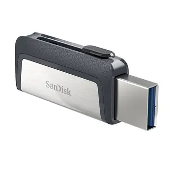 SanDisk USB Flash Ultra Dual USB3.1 Disk USB Typ-C Disk Pero Jednotky Stick 150M/s 64 GB 128 gb kapacitou 256 GB pre Smartphone OTG