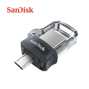 SanDisk usb kl ' úč 16GB 32GB 64GB 128 GB vysoká rýchlosť až 150m/s, dual otg usb 3.0 pero mechaniky pre notebook, telefón, flash disk