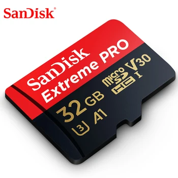 SanDiskExtreme Pro 256G 128 GB 64 GB 32GBmicroSDHC SDXC UHS-I, Pamäťové Karty micro SD TF Karty, 170MB/s Class10 U3 S SD Adaptérom