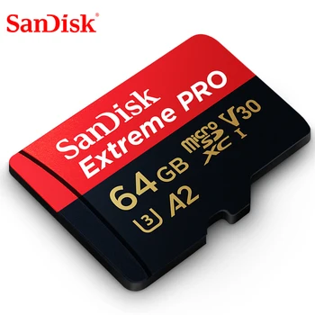 SanDiskExtreme Pro 256G 128 GB 64 GB 32GBmicroSDHC SDXC UHS-I, Pamäťové Karty micro SD TF Karty, 170MB/s Class10 U3 S SD Adaptérom