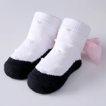 Sanlutoz Baby Ponožky Dojčenské Ponožky pre Dievčatá Novorodencov Princezná Baby Girl Ponožky Roztomilý Módne