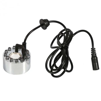 SANQ 24V Farby Ultrazvukové Hmly Maker Fogger Studne Rybník Rozprašovač Zvlhčovač Vzduchu 12 LED s Adaptérom