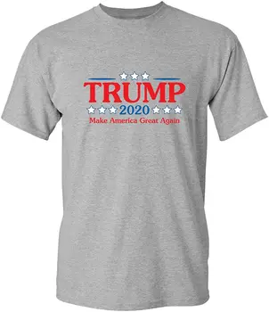 Sarkazmus T-košele Pre Mužov Trump 2020 Americký Skvelé Opäť Tričko Graphic T Shirt O Krk XXXL Bavlna Topy