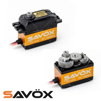 Savox SC-1268SG HV Vysoký krútiaci Moment Digitálne Ocele Výstroj Servo Vysoké Napätie