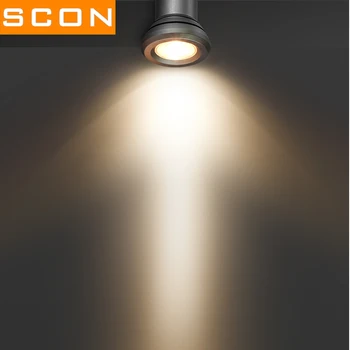 SCON 7W Špecialitou Reštaurácie E27 LED Žiarovky 2700k Pozornosti Oblečením Birdcage Prívesok lampa Ra>90 komerčné osvetlenie