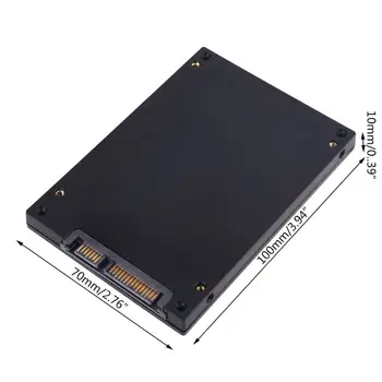 SD/SDHC/SDXC/MMC Pamäťovú Kartu Flash k SATA Adaptér s Uzáverom pre 2.5
