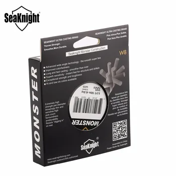 SeaKnight MS Série W8 150M vlasec Vrkoč 8 Prameňov Super Linka PE Multifilných Široký Uhol Technológie Pletená 20-100 LIBIER