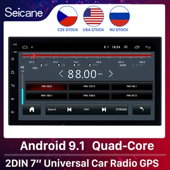 Seicane Android 9.1 7 palcový Double Din Univerzálneho autorádia GPS Multimediálne Jednotky Prehrávač TOYOTA, Nissan Kia RAV4 Honda, VW Hyundai