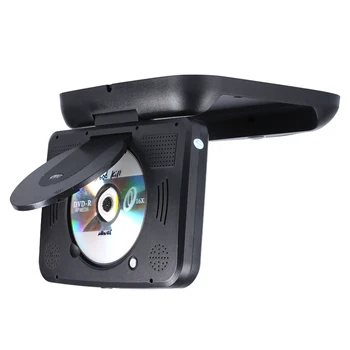 Seicane9 palcový Auto stropné Monitor LED Digitálne Obrazovky DVD Prehrávač s 3 IČ ucho FM sklopenie 32 Bitov Hra