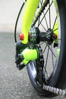 SENSAH-RX 412 Skladací Bicykel 3 Rýchlosti Prehadzovačka radiaca Páka 3-Rýchlosti Freewheel Shifter Nastaviť Skladacie Časti Bicyklov