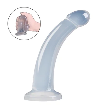 Sexuálne Hračky pre Dospelých Dildo Realistický Penis Análny Pripojte Popruh Na Malé prísavky G-spot Orgazmus Erotické Produkty