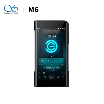 SHANLING M6 Hi-Res Dual AK4495SEQ s Otvoreným Android OS Prenosný Prehrávač DSD256 HiFi Bluetooth 3.5/2.5/4.4 mm, Vyvážené Výstupné