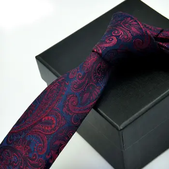 SHENNAIWEI 6typ muži kravatu žakárové Prekladané kravata dary