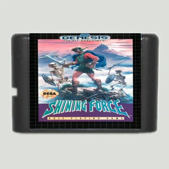 Shining Force 16 bit MD Hra Karty Pre Sega Mega Drive Pre Genesis