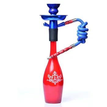 Shisha Hookah Top Kit Kmeňových Kompletnú Sadu Prenosné Narguile Rúry so Všetkými časťami bez Váza alebo Fľaše, 3 Farby pre Flexibilné Použitie
