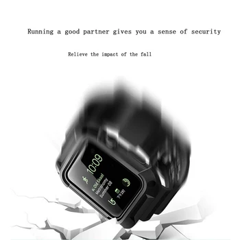 Shockproof Ochranné puzdro Watchband pre Apple Hodinky Série 5/4/3/2/1 44 mm 40 mm 42mm 38mm Pás Pre iwatch Príslušenstvo