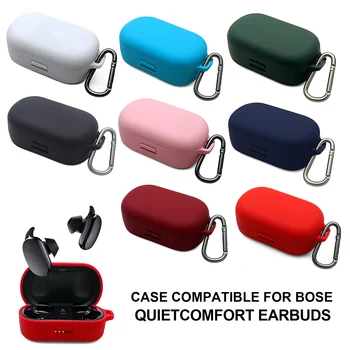 Silikónová Slúchadlá do uší pre Prípad Bose Slúchadlá QuietComfort Box Mäkká Silikónová Slúchadlá Kryt Bezdrôtového Headsetu Shell protiprachová Kryt