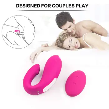 Silikónové Diaľkové Ovládanie Vibrátor Dospelých sexuálnu Hračku pre Ženy Pár USB Nabíjanie G mieste Atmosféra Masáž Stimulátor Klitorisu