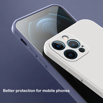 Silikónové magnetické Telefón puzdro pre iPhone 12 Pro Max 11 XS X XR 7 8 Plus SE 2020 pre Magsafe Bezdrôtová Nabíjačka Nie pre Kartu Vrecku