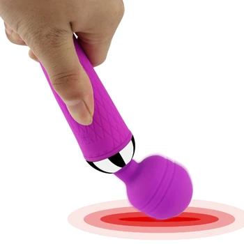 Silikónové Prútik AV Vibrátor Sexuálne Hračky pre Ženy Stimulácia Klitorisu G Mieste Vibračné Dildo pre Ženy Masturbácia Dospelých Produkty